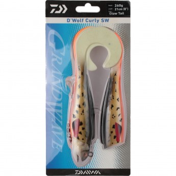 Приманка DAIWA Wolf curly 21см 260гр GT